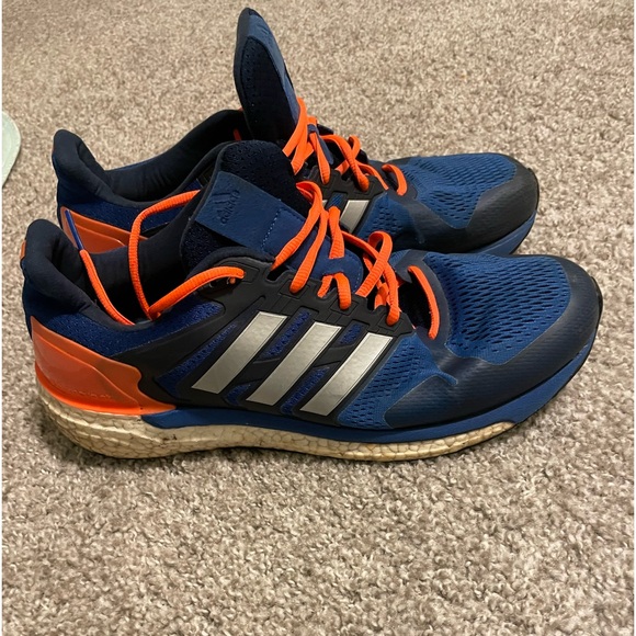 Adidas Supernova Men Size: 11.5 Blue & Orange Good PreLoved Condition…$50.00 OBO - Picture 2 of 4